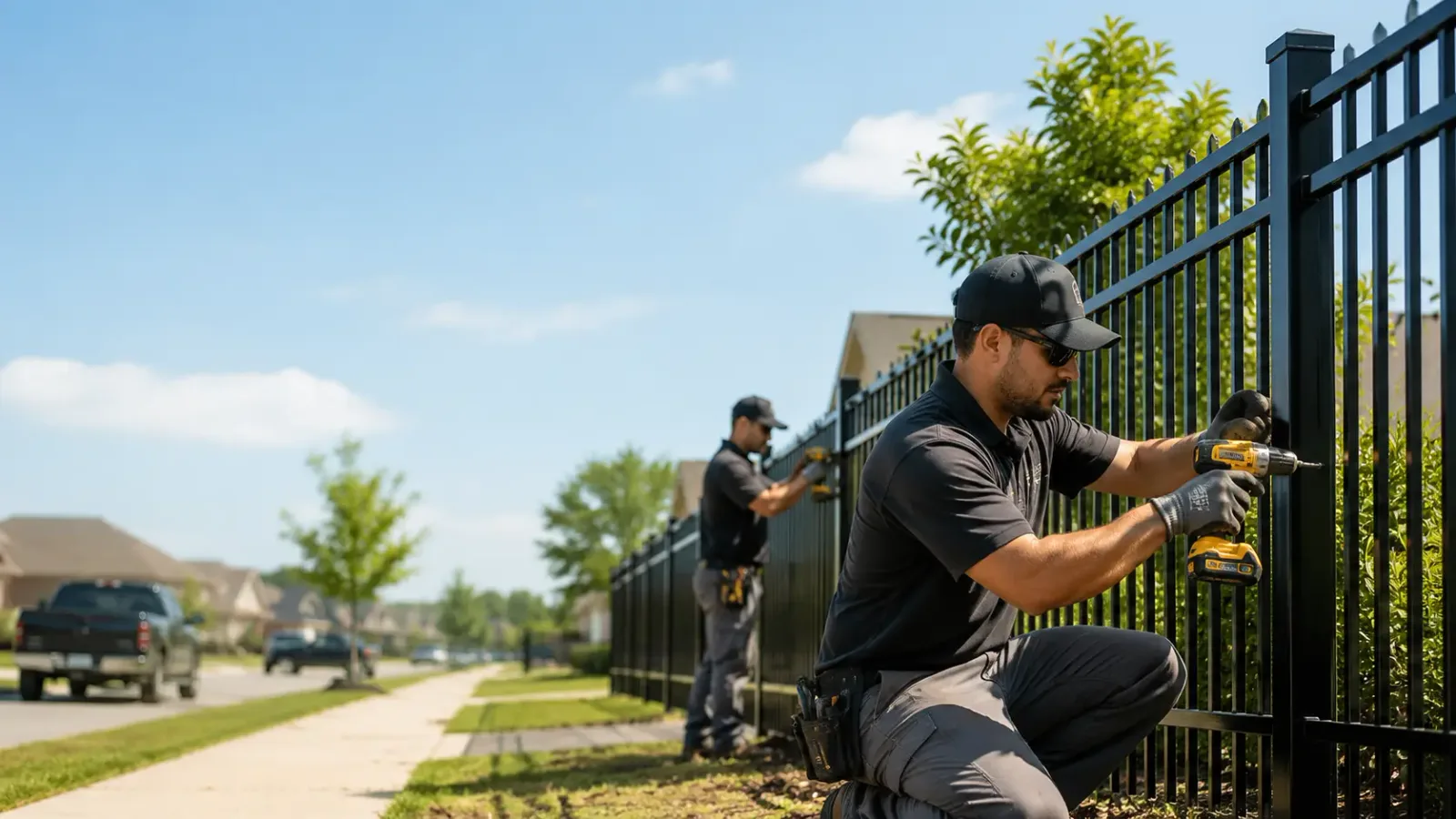 Metal Fence Installation in Glenwood, IL